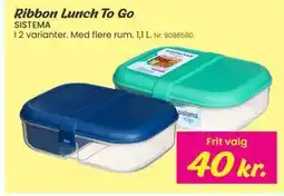 Hi five Ribbon Lunch To Go tilbud