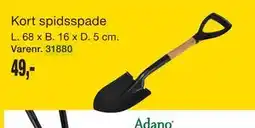 Harald Nyborg Kort spidsspade tilbud