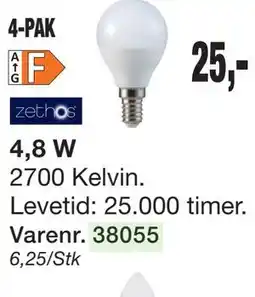 Harald Nyborg LED-pære E14 4-PAK tilbud