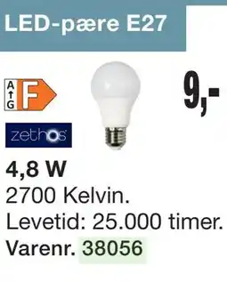 Harald Nyborg LED-pære E27 tilbud