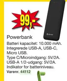 Harald Nyborg Powerbank tilbud