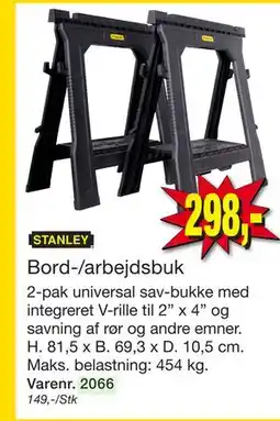 Harald Nyborg Bord-/arbejdsbuk tilbud