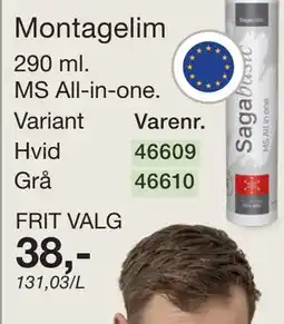 Harald Nyborg Montagelim tilbud