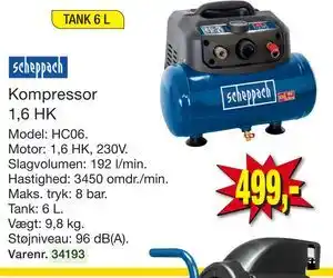 Harald Nyborg Kompressor 1,6 HK tilbud