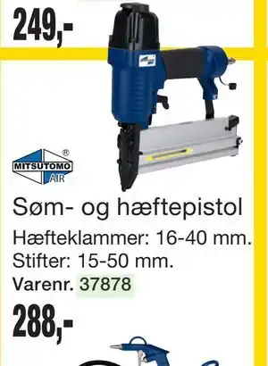 Harald Nyborg Søm- og hæftepistol tilbud