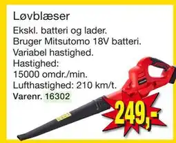 Harald Nyborg Løvblæser tilbud