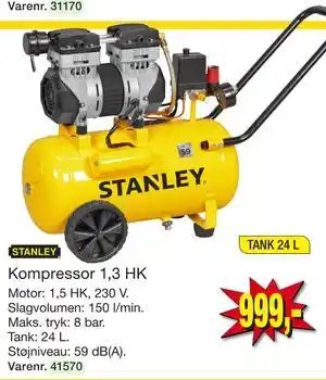 Harald Nyborg Kompressor 1,3 HK tilbud