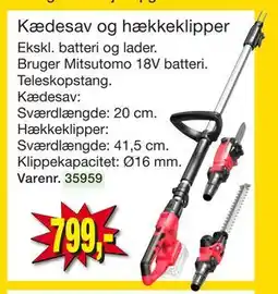 Harald Nyborg Kædesav og hækkeklipper tilbud