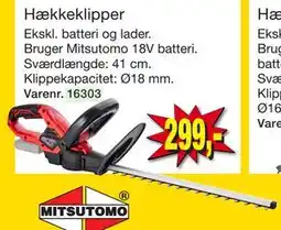 Harald Nyborg Hækkeklipper tilbud