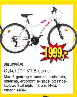 Harald Nyborg aurelia Cykel 27’’ MTB dame tilbud
