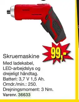 Harald Nyborg Skruemaskine tilbud