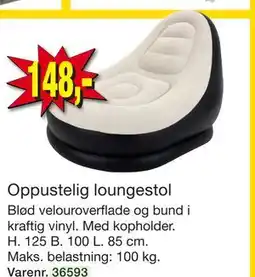 Harald Nyborg Oppustelig loungestol tilbud