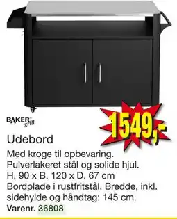 Harald Nyborg BAKER grill Udebord tilbud