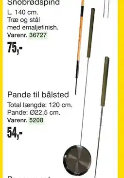 Harald Nyborg Pande til bålsted tilbud