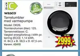 Harald Nyborg wasco Tørretumbler med varmepumpe tilbud