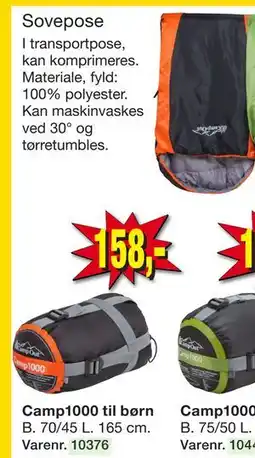Harald Nyborg Camp1000 til børn tilbud