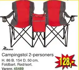 Harald Nyborg Campingstol 2-personers tilbud