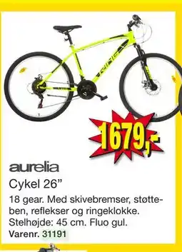 Harald Nyborg aurelia Cykel 26” tilbud