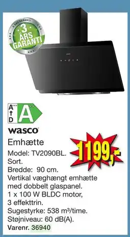 Harald Nyborg wasco Emhætte tilbud