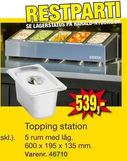 Harald Nyborg Topping station tilbud