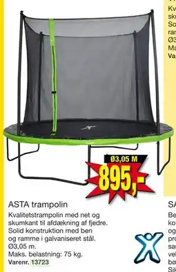 Harald Nyborg ASTA trampolin tilbud