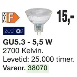 Harald Nyborg LED-pære GU5.3 tilbud