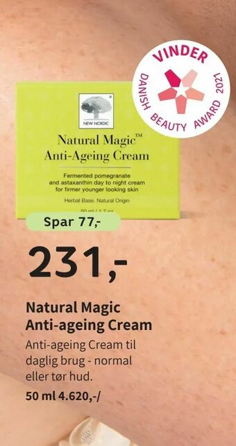 Helsam Natural Magic Anti-ageing Cream tilbud