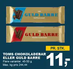 Let-Køb TOMS / GULD BARRE tilbud