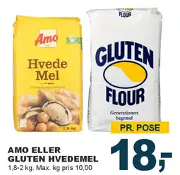 Let-Køb Amo eller Gluten Hvedemel tilbud