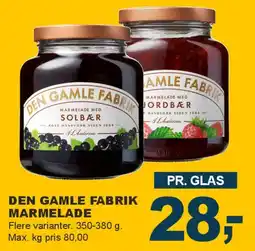 Let-Køb Den Gamle Fabrik Marmelade tilbud