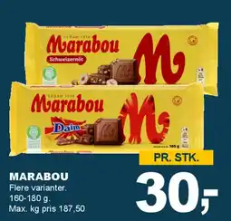 Let-Køb MARABOU tilbud