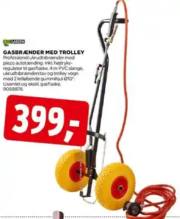 jem & fix GASBRÆNDER MED TROLLEY tilbud
