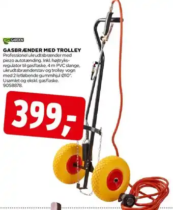 jem & fix GASBRÆNDER MED TROLLEY tilbud