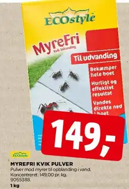 jem & fix MyreFri (kvik pulver) tilbud