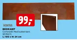 jem & fix Bedkant (cortenstål) tilbud