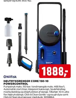 jem & fix Nilfisk Højtryksrenser Core 150-10 PowerControl tilbud