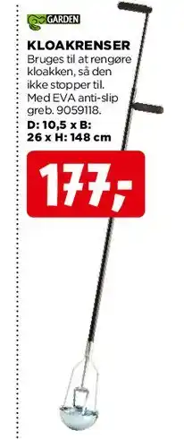jem & fix KLOAKRENSER tilbud