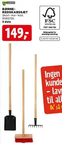 jem & fix Redskabssæt i træ tilbud