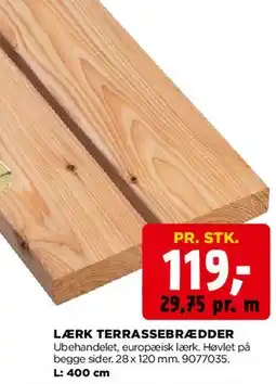 jem & fix Lærk terrassebrædder tilbud