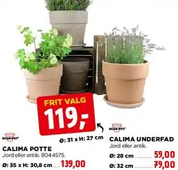 jem & fix CALIMA POTTE tilbud