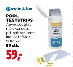 jem & fix Pool Teststrips tilbud