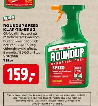 jem & fix Roundup Speed - klar-til-brug tilbud