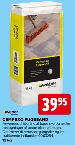 jem & fix CEMPEXO FUGESAND tilbud