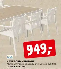 jem & fix Havebord Vermont tilbud