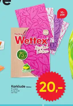 BigDollar Karklude Wettex tilbud