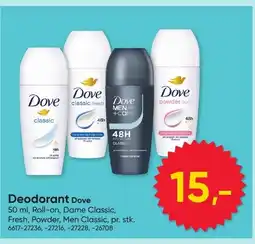 BigDollar Deodorant Dove tilbud