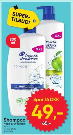 BigDollar Shampoo Head & Shoulders tilbud