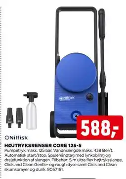 jem & fix HØJTRYKSRENSER CORE 125-5 tilbud