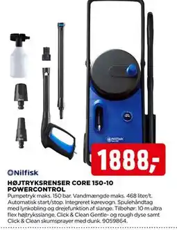 jem & fix HØJTRYKSRENSER CORE 150-10 POWERCONTROL tilbud