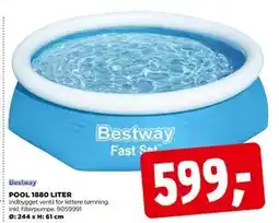 jem & fix POOL 1880 LITER tilbud